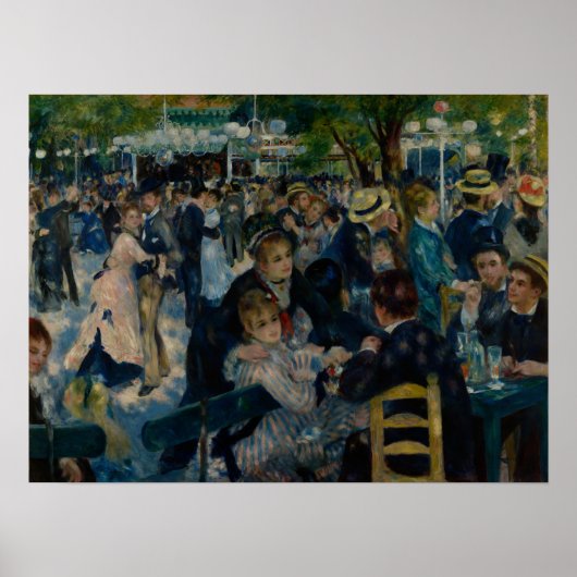Poster Renoir - Danse Au Moulin De La Galette (Devant)
