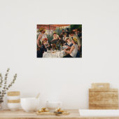 Poster Renoir - Déjeuner De La Fête De Bateau (Cuisine)