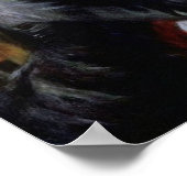 Poster Renoir : Déjeuner de la fête nautique (Coin)