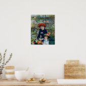 Poster Renoir - Deux Soeurs (Sur La Terrasse) (Cuisine)