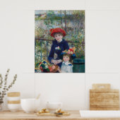 Poster Renoir Deux Soeurs Terrasse Impressionnisme Peintu (Cuisine)