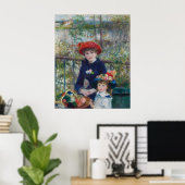 Poster Renoir Deux Soeurs Terrasse Impressionnisme Peintu (Bureau à domicile)