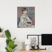 Poster Renoir - Enfant avec chat Art (Bureau à domicile)