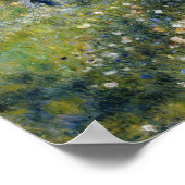 Poster Renoir femme avec parasol dans le jardin (Coin)