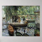 Poster Renoir - La Grenouillère (Devant)