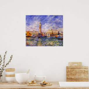 Poster Renoir, Le Palais des Doges,
