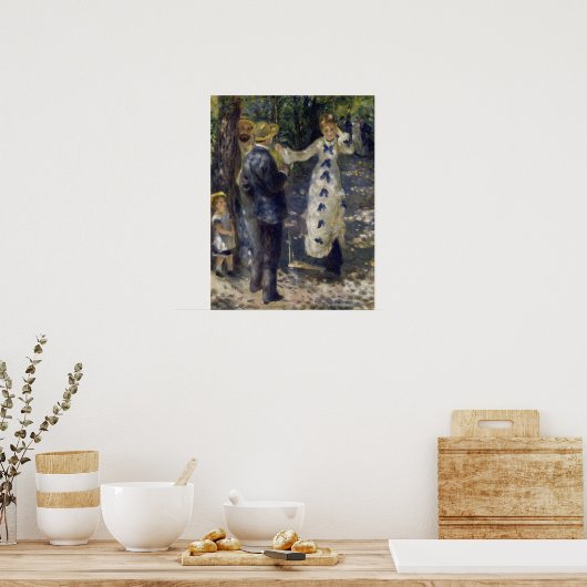 Poster Renoir - Le Swing (Cuisine)