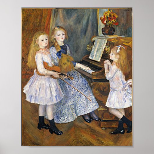 Poster Renoir - Les Filles de Catulle Menogs, (Devant)