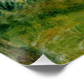 Poster Renoir - Les rives de la rivière (Coin)