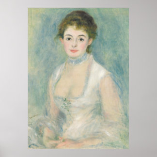 Poster Renoir Madame Henriot Portrait Art