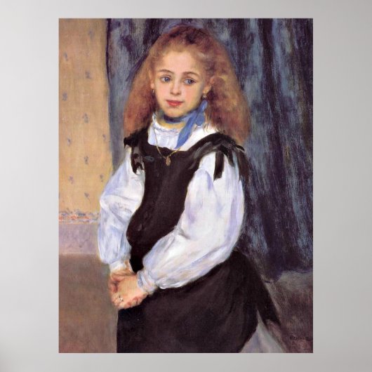 Poster Renoir - Mademoiselle Legrand (Devant)