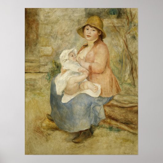 Poster Renoir - Maternité (Devant)