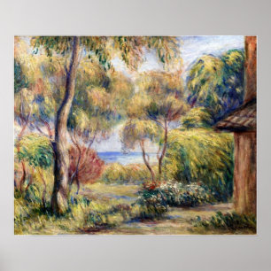 Poster Renoir - Paysage À Cagnes