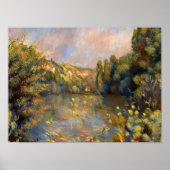 Poster Renoir - Paysage de Lakeside (Devant)