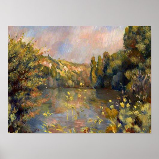 Poster Renoir - Paysage de Lakeside (Devant)