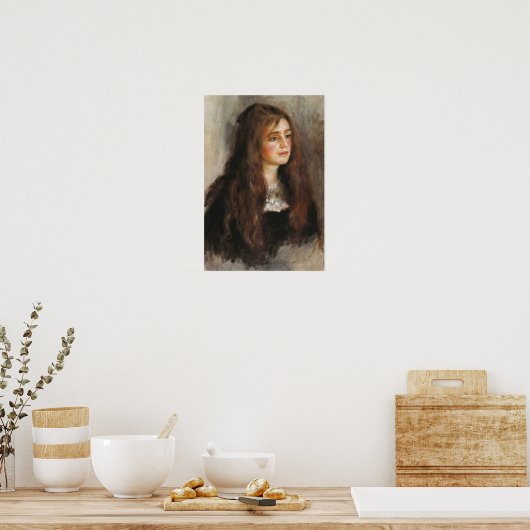Poster Renoir "Portrait de Julie Manet" (Cuisine)
