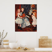 Poster Renoir - Portrait de la fille de Catulle-Mende (Cuisine)