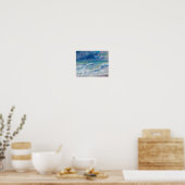 Poster Renoir Seascape. Impressionnisme nautique bleu. Me (Cuisine)