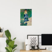 Poster Renoir "Une fille avec une canne d'arrosage" (Bureau à domicile)