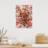 Poster Renoir - Vie morte avec Fuscias (Cuisine)