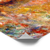 Poster Renoir - Vue à Guernesey (Coin)