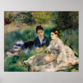 Poster Renoir's On the Grass (Devant)
