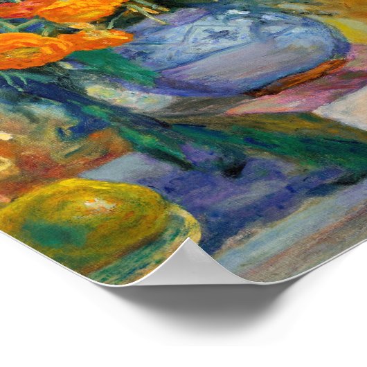 Poster Renoncules au Vase Bleu | Pierre Bonnard (Coin)