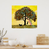 Poster Renouvellement de l'arbre de vie (Cuisine)