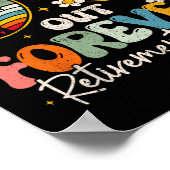 Poster Rente de l'enseignant de l'école super pour la ret (Coin)