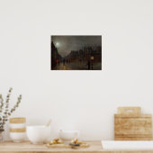 Poster Rentrer à Dusk, 1882 (Cuisine)