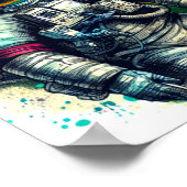 POSTER RENTRER À LA MAISON-8 (Coin)