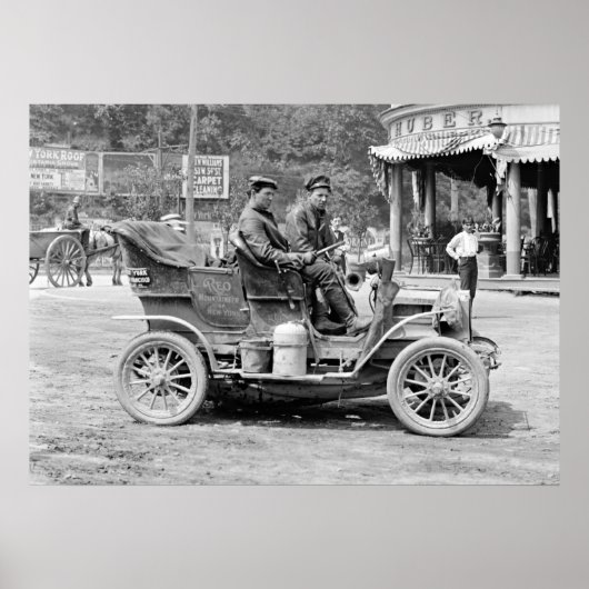 Poster REO Mountaineer retourne à New York 1905 (Devant)