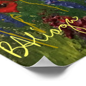 Poster Répandez L'Amour, Beau Amour des Poppies (Coin)