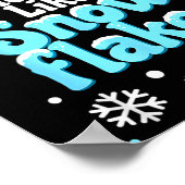 Poster Répandre la gentillesse comme des flocons de neige (Coin)