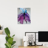 Poster Répandre vos ailes (Bureau à domicile)