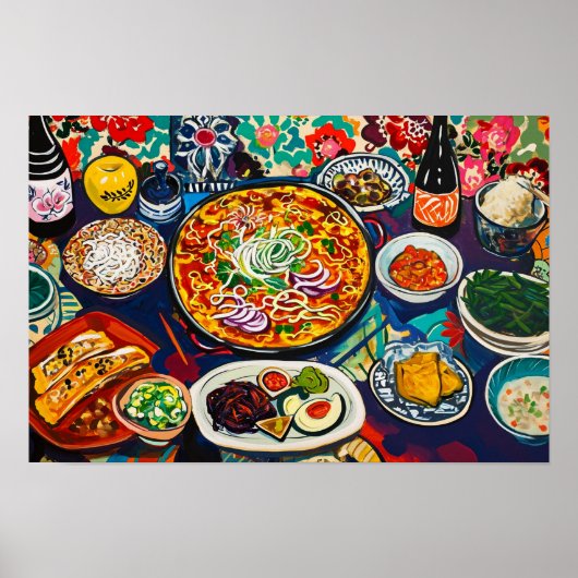 Poster Repas de famille (Devant)