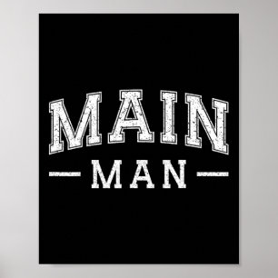 Poster Repas de Thanksgiving pour homme principal et femm