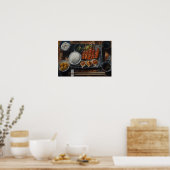Poster Repas japonais (Cuisine)