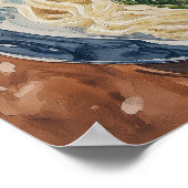 Poster Repas japonais (Coin)