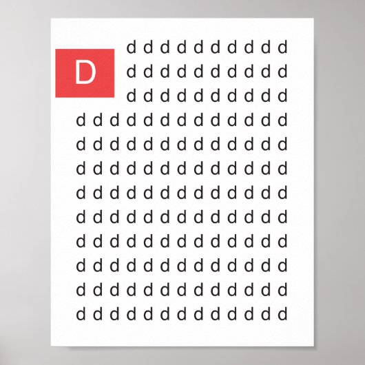 Poster Repérer l'Arial - D (Devant)