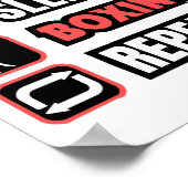 Poster Répéter la boîte de nuit (Coin)