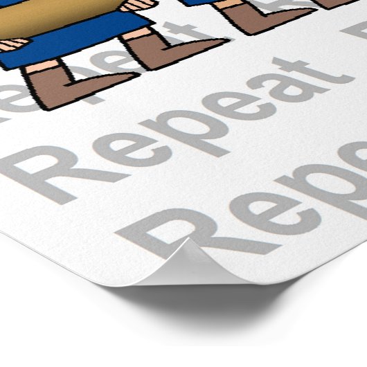 Poster Répétition (Coin)