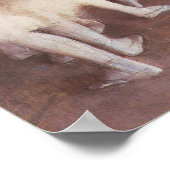 Poster Répétition De Ballet Sur La Scène (Coin)