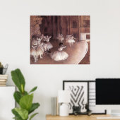 Poster Répétition De Ballet Sur La Scène (Bureau à domicile)