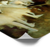 Poster Répétition De Ballet Sur Scène (Coin)