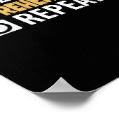 Poster Répétition de la répétition du sommeil - Citations (Coin)