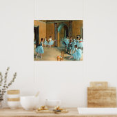 Poster Répétition sur la Foyer de l'Opéra La Rue (Cuisine)