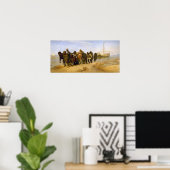 Poster Repin - Barge Haulers Sur Volga (Bureau à domicile)