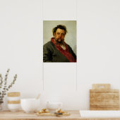 Poster Repin - Compositeur MP Mussorgsky (Cuisine)