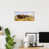 Poster Repin - Débardeurs sur la Volga (Bureau à domicile)